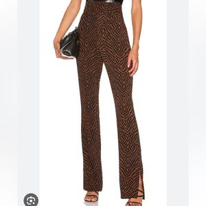 Lovers and friends tiger print trousers